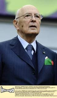 Danzig 10 06 2011 - Euro 2012: Giorgio Napolitano 