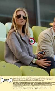Euro 2012 in Danzig - Spielerfrauen Italien - Novella Benini, Freundin von Nationaltrainer Cesare Prandelli allexsabba