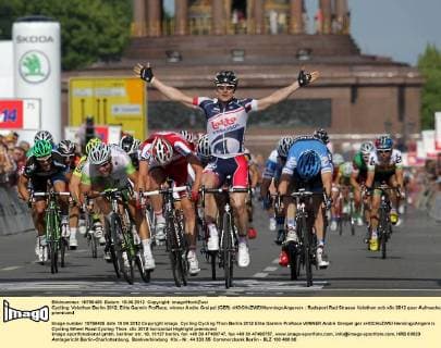 Cycling: Velothon Berlin 2012, Elite Garmin ProRace, winner Andre Greipel (GER) xHOCHxZWEI HenningxAngererx