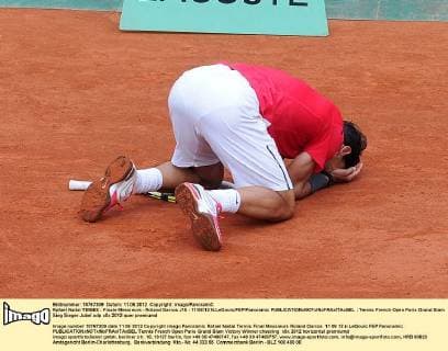 Rafael Nadal TENNIS : Finale Messieurs - Roland Garros J15 - 11 06 12 N.LeGouic FEP Panoramic 