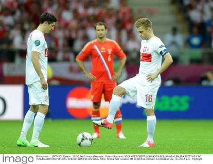 Polen -Russland, KICK OFF ROBERT LEWANDOWSKI, JAKUB KUBA BLASZCZYKOWSKI  20120612LUK018