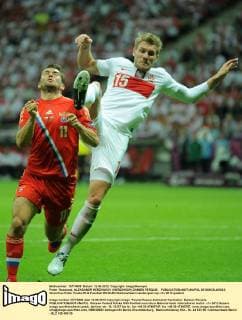 Polen -Russland, ALEKSANDR KERZHAKOV (KIERZAKOW) DAMIEN PERQUIS  20120612LUK033