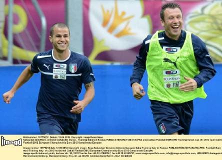 Sebastian GIOVINCO, Antonio CASSANO (Italia) - Training Italien in Krakau allexsabba