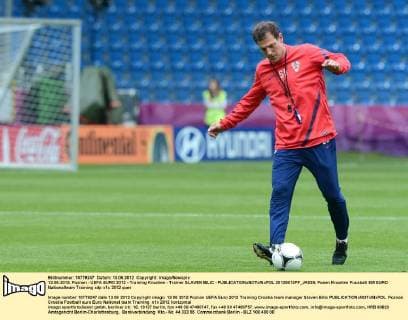 13.06.2012, Poznan - UEFA EURO 2012 - Training Kroatien - Trainer SLAVEN BILIC -  20120613PF_JK025
