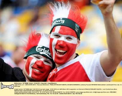 13.06.2012, Lviv - UEFA EURO 2012 - Fans aus Dänemark -  20120613CSMS0008