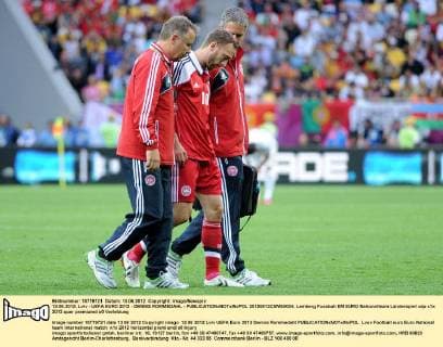 13.06.2012, Lviv - UEFA EURO 2012 - DENNIS ROMMEDAHL -  20120613CSMS0034