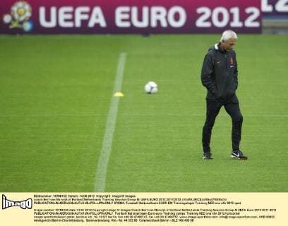 coach Bert van Marwijk of Holland Netherlands Training Session Group B: UEFA EURO 2012 2011 2012 xVIxMAURICExVANxSTEENxIVx 976049