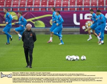 coach Bert van Marwijk of Holland Netherlands Training Session Group B: UEFA EURO 2012 2011 2012 xVIxMAURICExVANxSTEENxIVx 976084