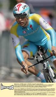 Schweiz, Gossau 15.06.2012 : Tour de Suisse 2012, 7. Etappe EZF Gossau-Gossau, KESSIAKOFF Fredrik (Swe), ASTANA PRO TEAM (AST) Sieger 7. Etappe