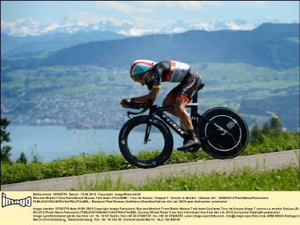 Maxime Monfort from RadioShack Nissan Trek team CYCLISME : Tour de Suisse - Etappe 7 - Contre la Montre - Gossau ZH - 15 06 2012 PhotoNews Panoramic 