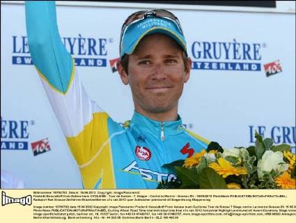 Frederik Kessiakoff from Astana team CYCLISME : Tour de Suisse - 7. Etappe - Contre la Montre - Gossau ZH - 15 06 2012 PhotoNews 