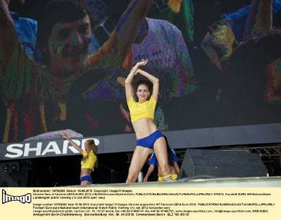 Ukraine fans at fanzone UEFA EURO 2012 xVIxWillemxJanxDijkdrentxIVx 978173
