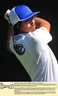 Rickie Flower watches his drive off of the 5th tee box during round two of the 112th U.S. Open at the Olympic Club in San Francisco, California on June 15, 2012.  SFP20120615311