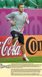 Fußball EURO 2012 Training Polen am 15.06.2012 im Städtischen Stadion in Breslau Jakub - Kuba - Blaszczykowski ( Polen )