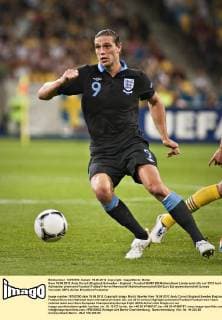 Kiew 15.06.2012 Andy Carroll (England) Schweden - England