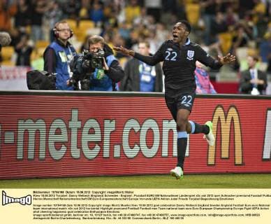 Kiew 15.06.2012 Torjubel: Danny Welbeck (England) Schweden - England