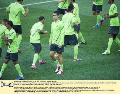 Cristiano Ronaldo of Portugal Training session Portugal EK 2012 2011 2012 xVIxWillemxJanxDijkdrentxIVx 979432