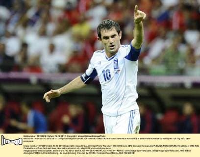 Warschau 16 06 2012 - Euro 2012: Giorgos Karagounis 