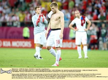WROCLAW EURO 2012 MECZ EURO 2012 WROCLAW MATCH POLAND - CZECH REPUBLIC NZ JAKUB Kuba BLASZCZYKOWSKI -  120616MIS027