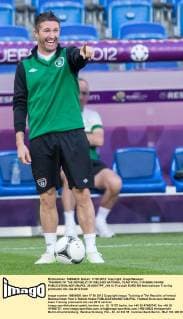 TRAINING OF THE REPUBLIC OF IRELAND NATIONAL TEAM POOL C ROBBIE KEANE  20120617PF_JK012