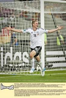 Lviv, 17.06.2012 Torjubel: Lars Bender (Deutschland) Dänemark - Deutschland