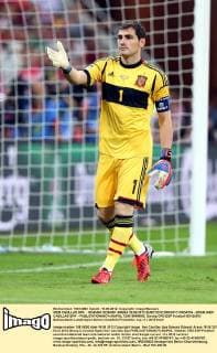 IKER CASILLAS SPA - GDANSK GDANSK ARENA 18.06.2012 EURO 2012 GROUP C CROATIA - SPAIN IKER CASILLAS SPA -  120618MIN003