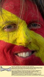 Gdansk 18.06.2012 Spain supporters before the match of group C EURO 2012 Spain in Gdansk, June 18, 2012 delu_180612 