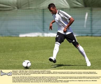 FUSSBALL - EURO 2012, GER, Training DANZIG,POLEN,19.JUN.12 - FUSSBALL - UEFA Europameisterschaft 2012 in Polen und der Ukraine, Länderspiel, Nationalteam Deutschland, Training. Bild zeigt Jerome Boateng (GER). 