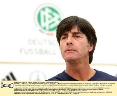 FUSSBALL - EURO 2012, GER, PK DANZIG,POLEN,19.JUN.12 - FUSSBALL - UEFA Europameisterschaft 2012 in Polen und der Ukraine, Länderspiel, Nationalteam Deutschland, Pressekonferenz. Bild zeigt Teamchef Joachim Löw (GER). 