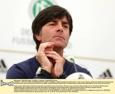 FUSSBALL - EURO 2012, GER, PK DANZIG,POLEN,19.JUN.12 - FUSSBALL - UEFA Europameisterschaft 2012 in Polen und der Ukraine, Länderspiel, Nationalteam Deutschland, Pressekonferenz. Bild zeigt Teamchef Joachim Löw (GER). 