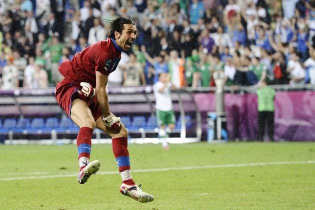 Poznan - Euro 2012 - Italien - Irland 2:0 - Gianluigi Buffon 