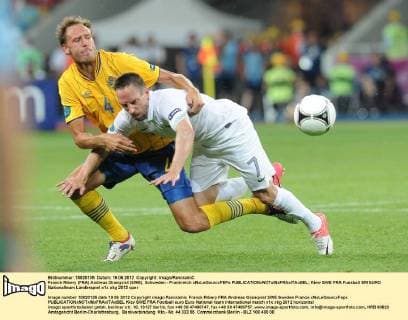 Franck Ribery (FRA) Andreas Granqvist (SWE), Schweden - Frankreich xNxLeGouicxFEPx 