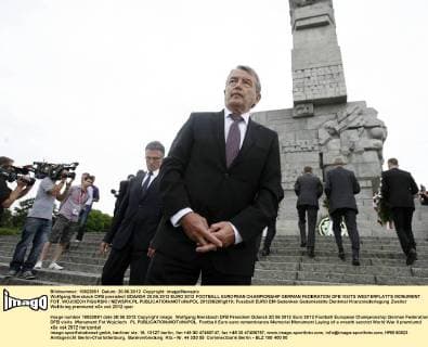 Wolfgang Niersbach DFB president GDANSK 20.06.2012 EURO 2012 FOOTBALL EUROPEAN CHAMPIONSHIP GERMAN FEDERATION DFB VISITS WESTERPLATTE MONUMENT FOT. WOJCIECH FIGURSKI NEWSPIX.PL  20120620fig019