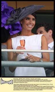 Christine Bleakley, partner of Frank Lampard at Royal Ascot, Wednesday,20th June 2012. StephenxLock i-Images  SLK