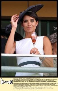 Christine Bleakley, partner of Frank Lampard at Royal Ascot, Wednesday,20th June 2012. StephenxLock i-Images  SLK