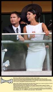Frank Lampard and partner Christine Bleakley at Royal Ascot, Wednesday,20th June 2012. StephenxLock i-Images  SLK