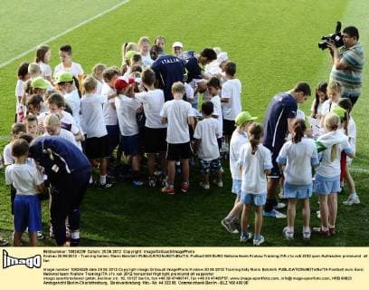 Krakau 20 06 2012 - Training Italien; Mario Balotelli 