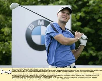 Pulheim, 21.06.2012, Golfturnier, BMW International Open 2012 im Golfclub Lärchenhof, Martin Kaymer BMW Golf International Open 2012 Sportjournalist