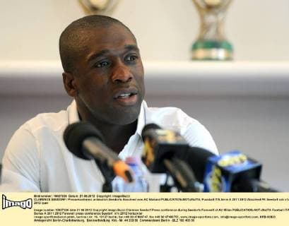 CLARENCE SEEDORF Pressekonferenz anlässlich Seedorfs Abschied vom AC Mailand
