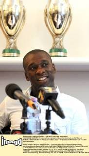 CLARENCE SEEDORF Pressekonferenz anlässlich Seedorfs Abschied vom AC Mailand