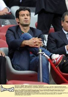 Warszawa, 21.06.2012 - UEFA EURO 2012 - Viertelfinale - Tschechien vs Portugal - LUIS FIGO -  20120621LUK003