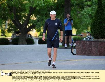 Laurent Blanc (France) FOOTBALL: Equipe de France - Training Frankreich Euro 2012 - 22 06 12 xNxLexGouicxFEPx 