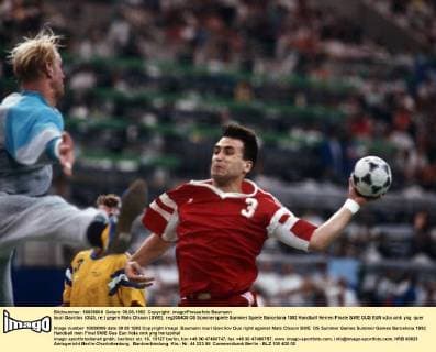 Iouri Gavrilov (GUS, re.) gegen Mats Olsson (SWE)