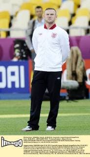 Kiew, 23.06.2012 - UEFA EURO 2012 - Training England - Wayne Rooney 