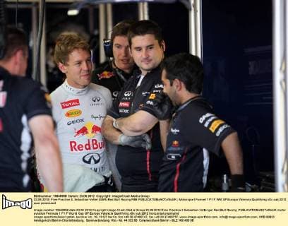 23.06.2012- Free Practice 3, Sebastian Vettel (GER) Red Bull Racing RB8 