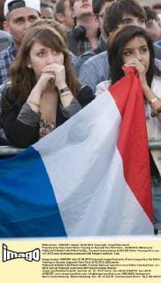Französische Fans beim Public Viewing im Hyundai Fan Park Paris - 23 06 2012 JBAutissier 
