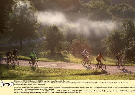Hohenstaufen , Alb-Extrem Radmarathon Anstieg von Ottenbach nach Hohenstaufen