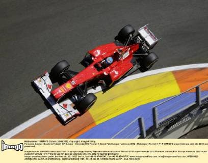 Fernando Alonso (Scuderia Ferrari) GP Europa - Valencia 2012 Formel 1 Grand Prix Europa - Valencia 2012