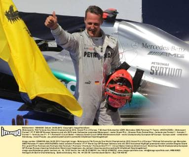 Motorsports: FIA Formula One World Championship 2012, Grand Prix of Europe, 7 Michael Schumacher (GER, Mercedes AMG Petronas F1 Team), xHOCHxZWEIx