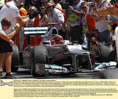 Motorsports: FIA Formula One World Championship 2012, Grand Prix of Europe, 7 Michael Schumacher (GER, Mercedes AMG Petronas F1 Team), xHOCHxZWEIx